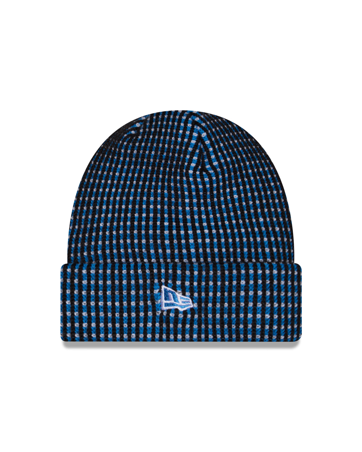 Detroit Lions NFL New Era Men's Black 2026 Sideline Cold Weather Cuffed Knit Beanie Hat