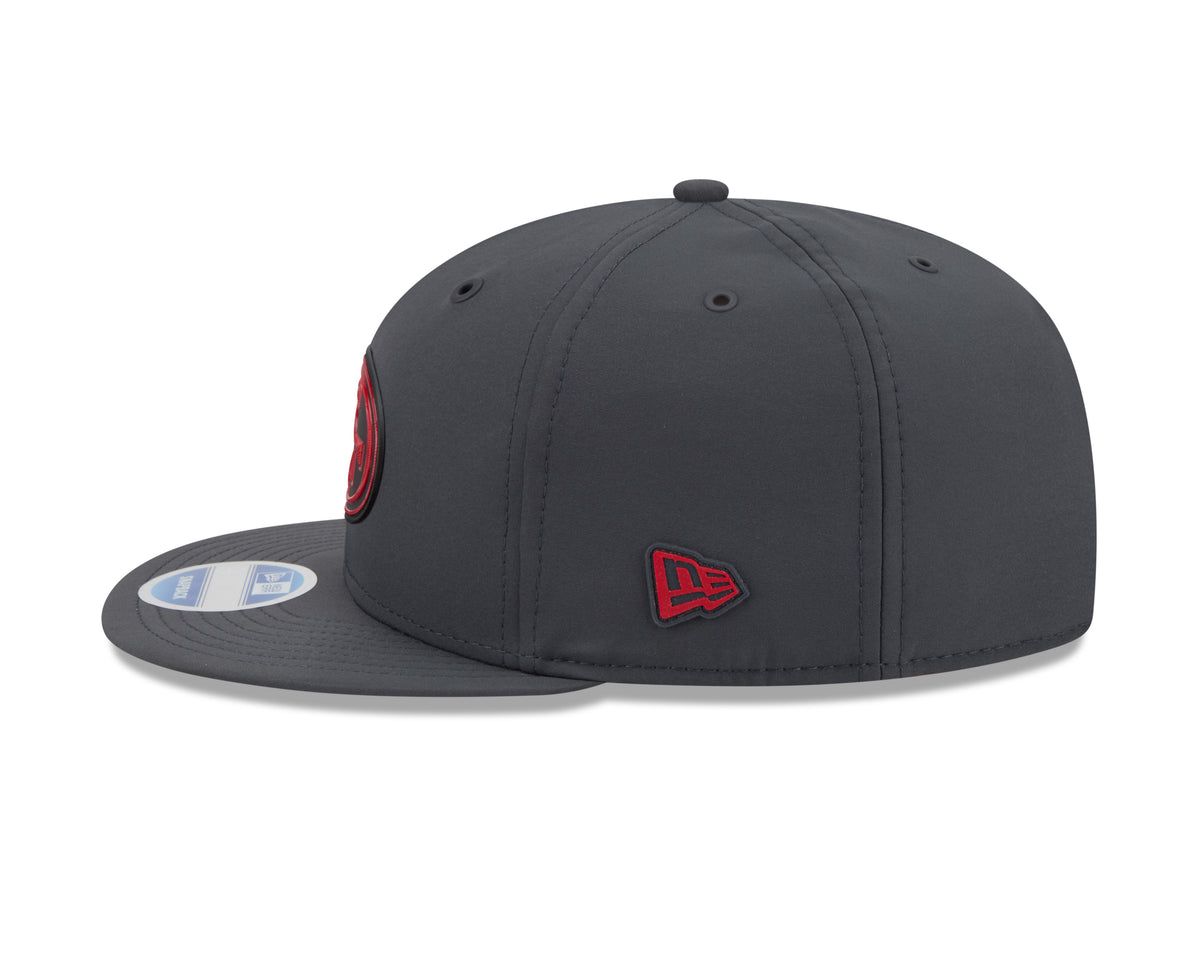San Francisco 49ers NFL New Era Men's Charcoal 9Fifty 2026 Sideline Cold Weather Snapback