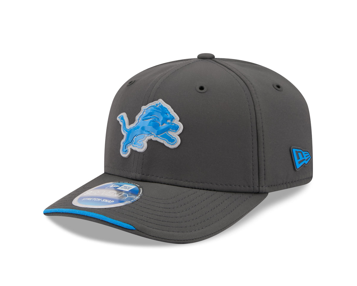 Detroit Lions NFL New Era Men's Charcoal 9Seventy 2026 Sideline Cold Weather Stretch Snapback