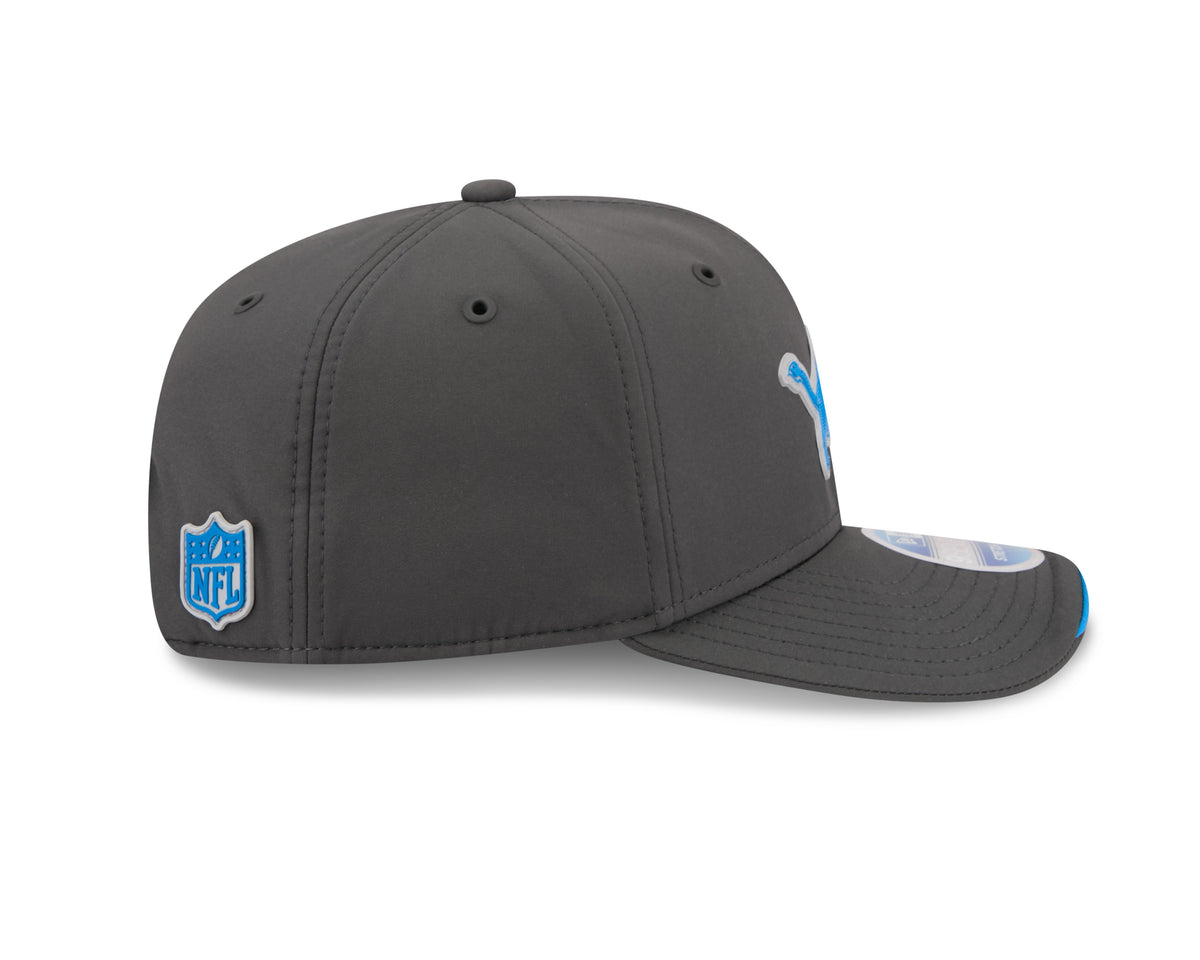 Detroit Lions NFL New Era Men's Charcoal 9Seventy 2026 Sideline Cold Weather Stretch Snapback