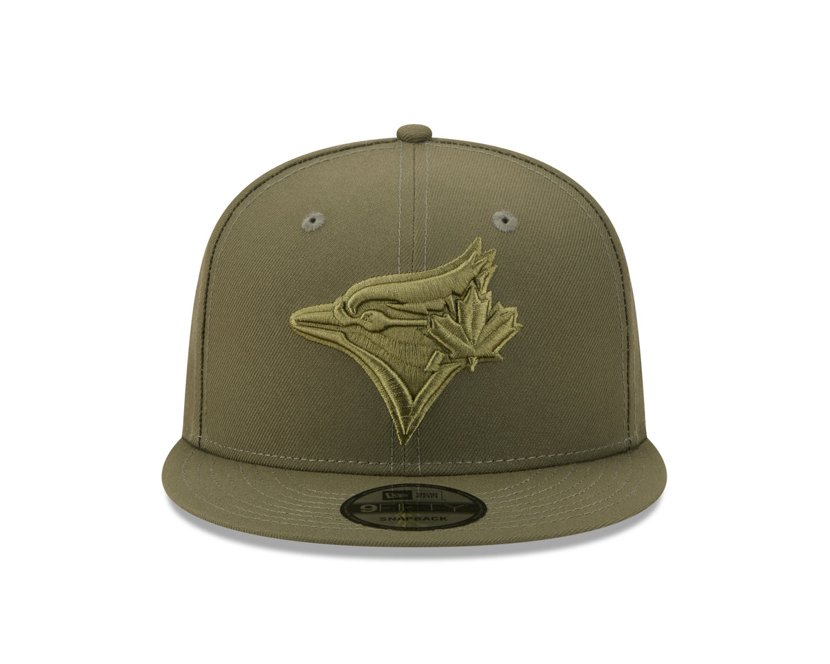 Toronto Blue Jays MLB New Era Men's Olive 9Fifty Color Pack Basic Snapback Hat