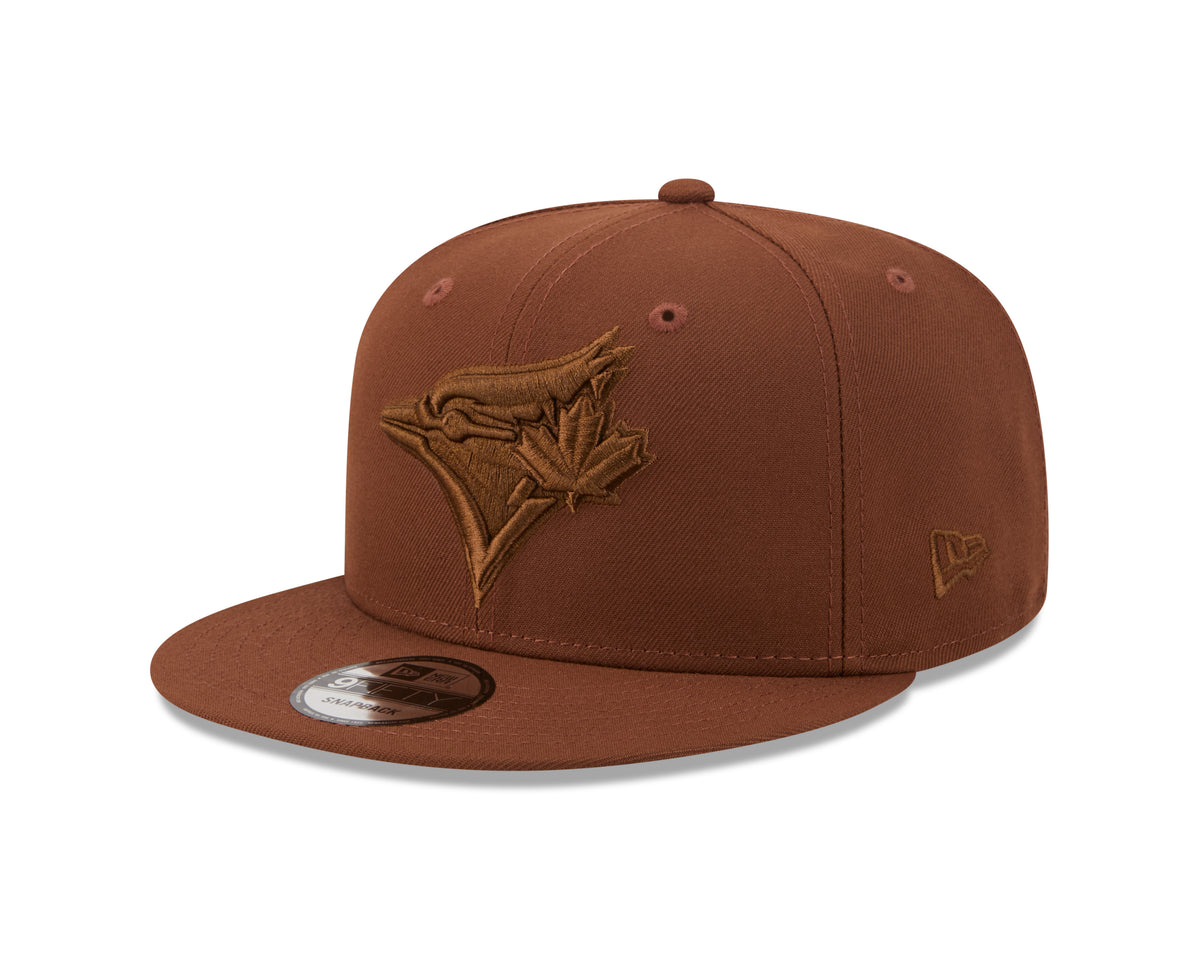 Toronto Blue Jays MLB New Era Men's Brown 9Fifty Color Pack Basic Snapback Hat