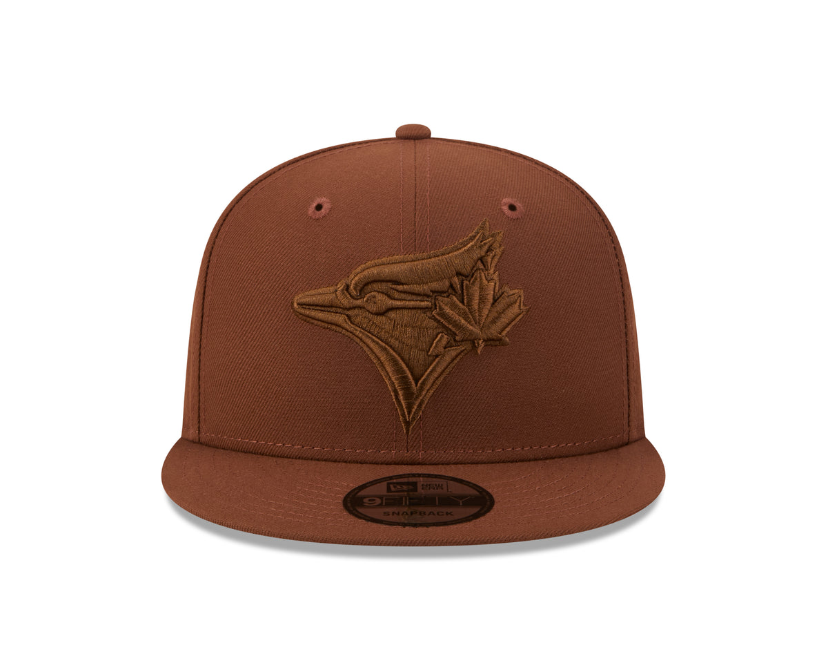 Toronto Blue Jays MLB New Era Men's Brown 9Fifty Color Pack Basic Snapback Hat