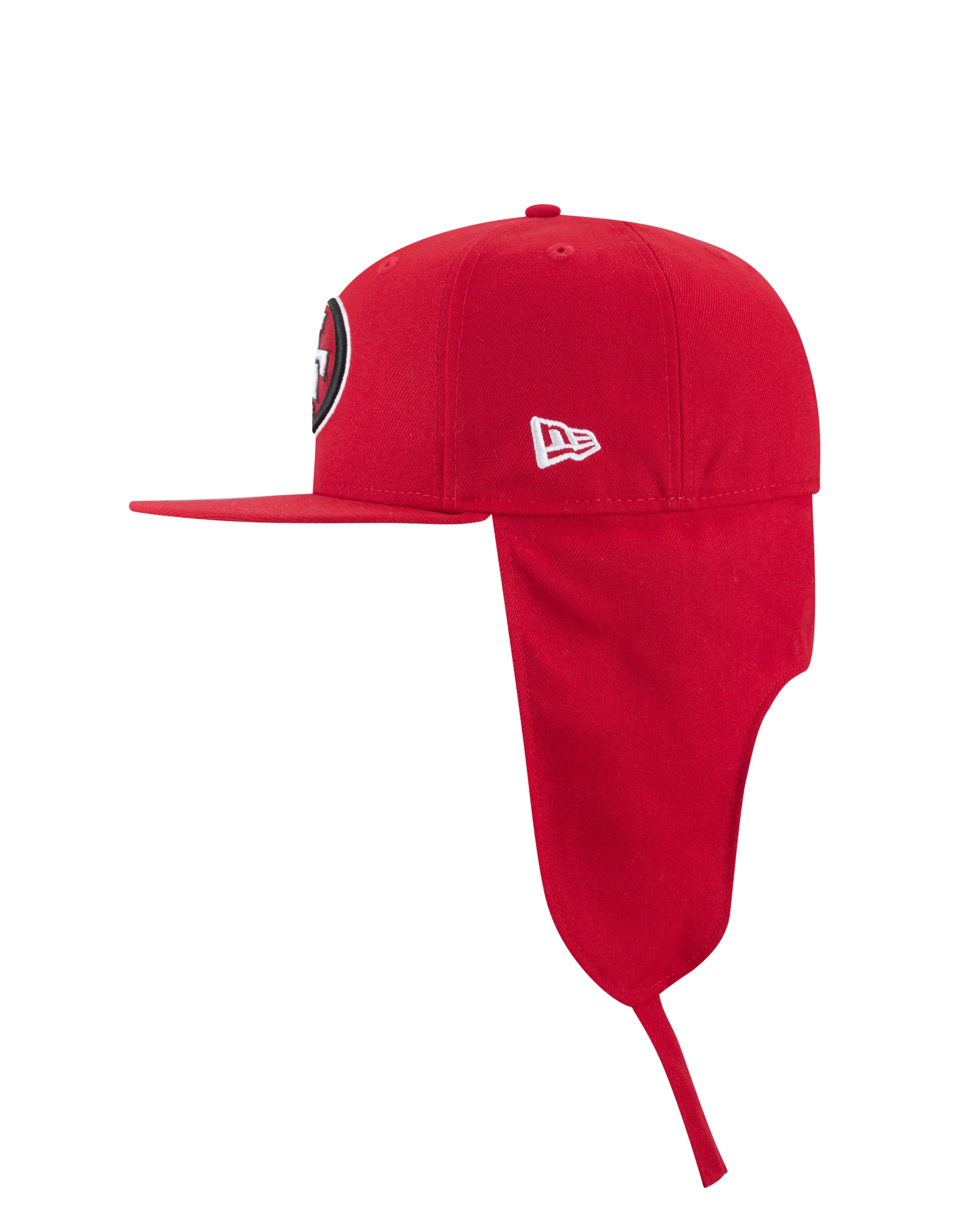 San Francisco 49ers NFL New Era Men's Red 59Fifty Dog Ear Plaid Fitted Hat