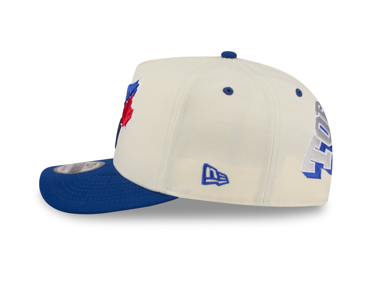 Toronto Blue Jays MLB New Era Men's Royal 9Fifty A-Frame Rear Hit Snapback