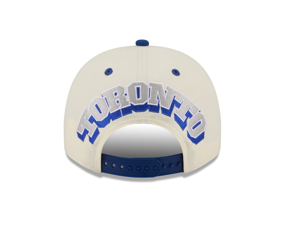 Toronto Blue Jays MLB New Era Men's Royal 9Fifty A-Frame Rear Hit Snapback