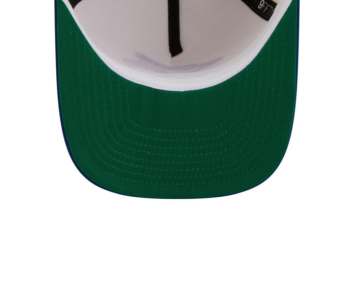 Toronto Blue Jays MLB New Era Men's Royal 9Fifty A-Frame Rear Hit Snapback
