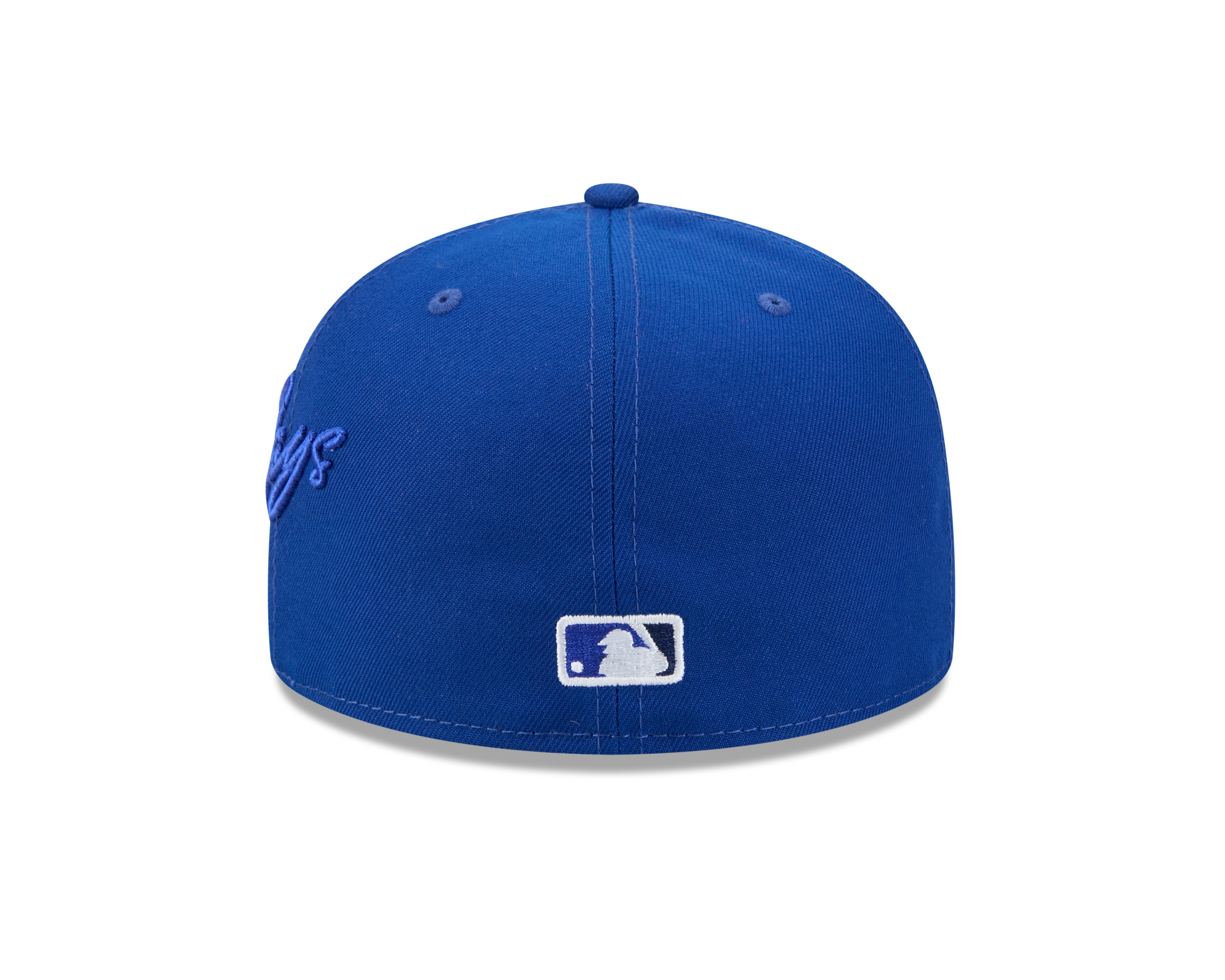 Toronto Blue Jays MLB New Era Men's Royal Blue 59Fifty Side Script Fitted Hat