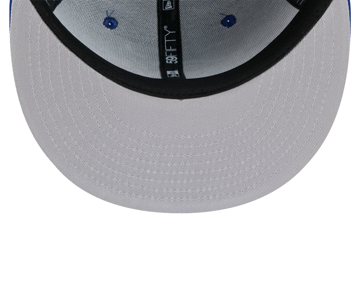 Toronto Blue Jays MLB New Era Men's Royal Blue 59Fifty Side Script Fitted Hat