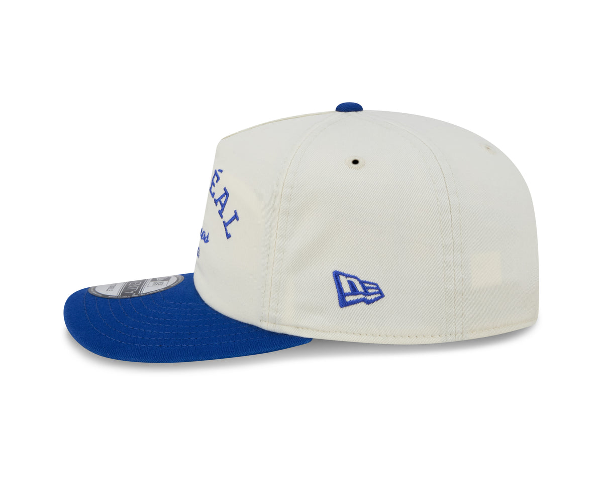 Montreal Expos MLB New Era Men's Chalk White 19Twenty Stacked Snapback Hat