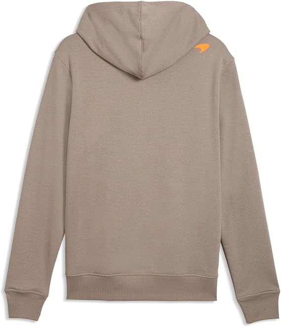 McLaren Racing F1 Puma Men's Gray Essentials Relaxed Hoodie