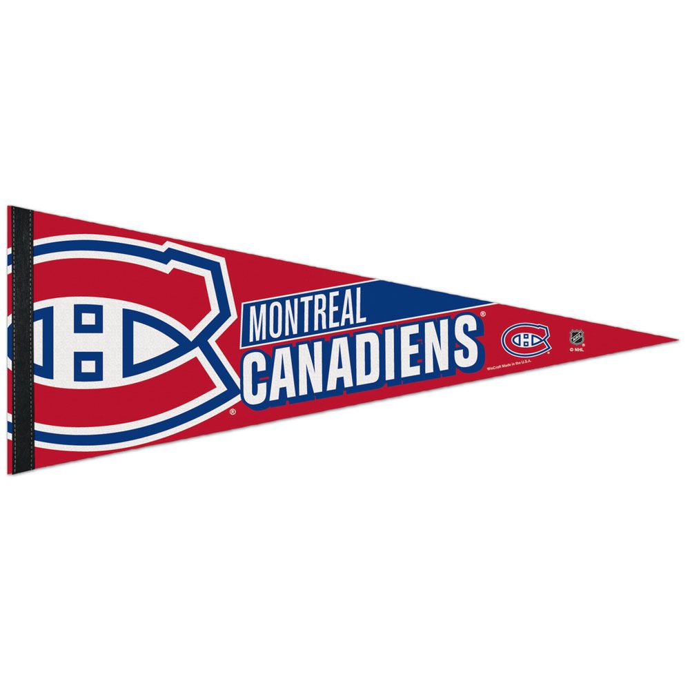 Montreal Canadiens NHL WinCraft 12"x30" Premium Pennant