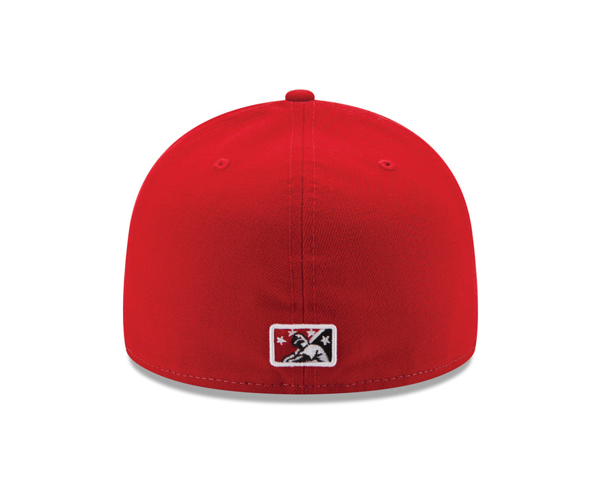Vancouver Canadians MLB New Era Men's White/Red 59Fifty Basic Fitted Hat