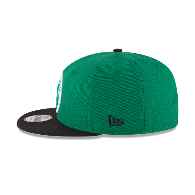 Boston Celtics NBA New Era pour hommes, vert/noir 9Fifty Two Tone Snapback