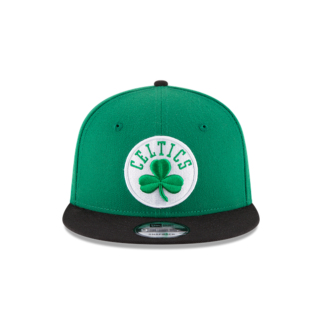 Boston Celtics NBA New Era Men's Green/Black 9Fifty Two Tone Snapback