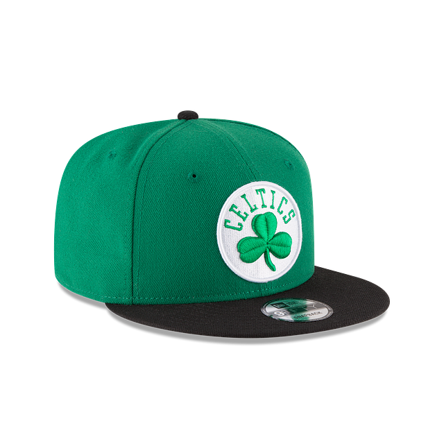 Boston Celtics NBA New Era Men's Green/Black 9Fifty Two Tone Snapback
