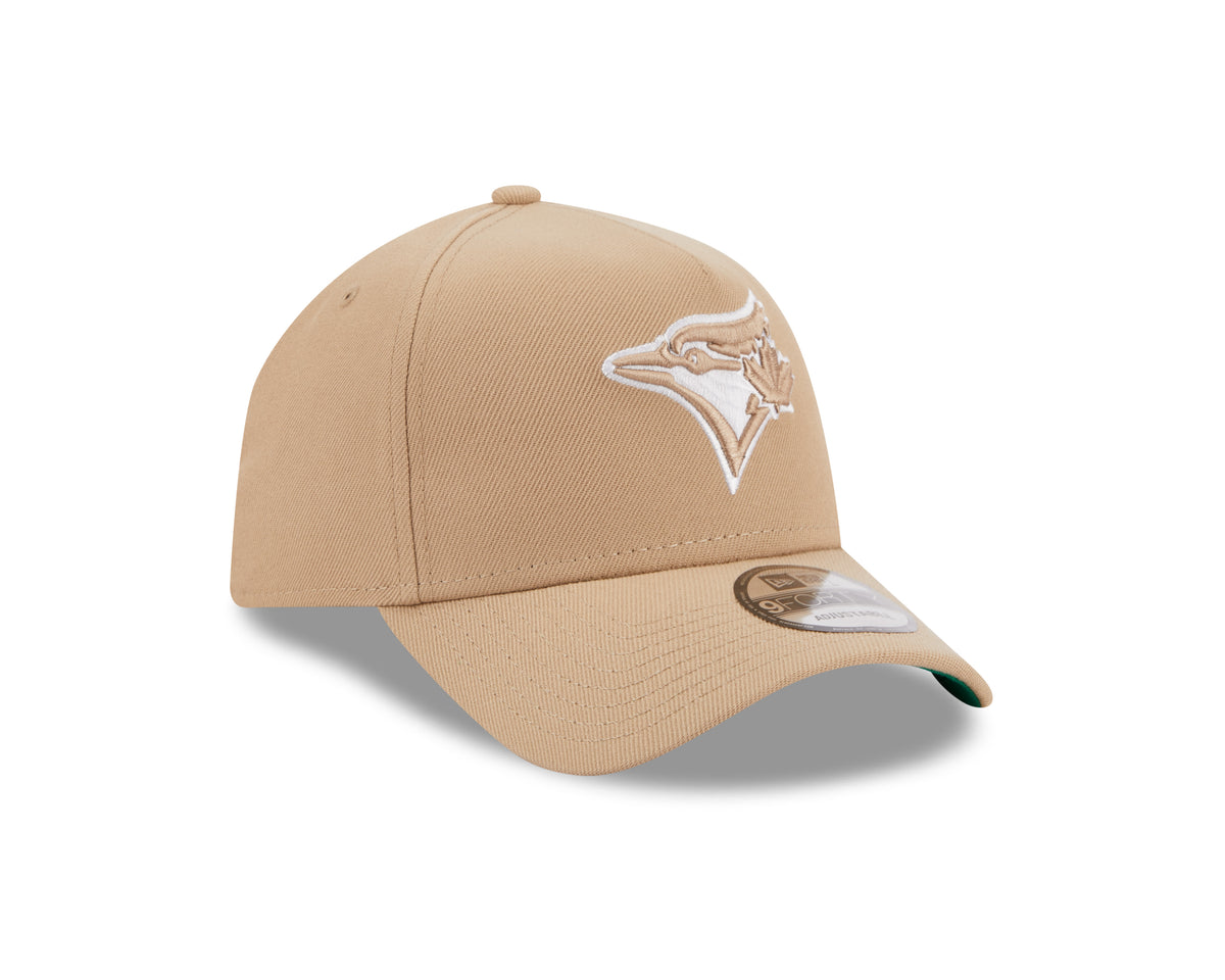 Toronto Blue Jays MLB New Era Men's Sand/White 9Forty A-Frame Snapback
