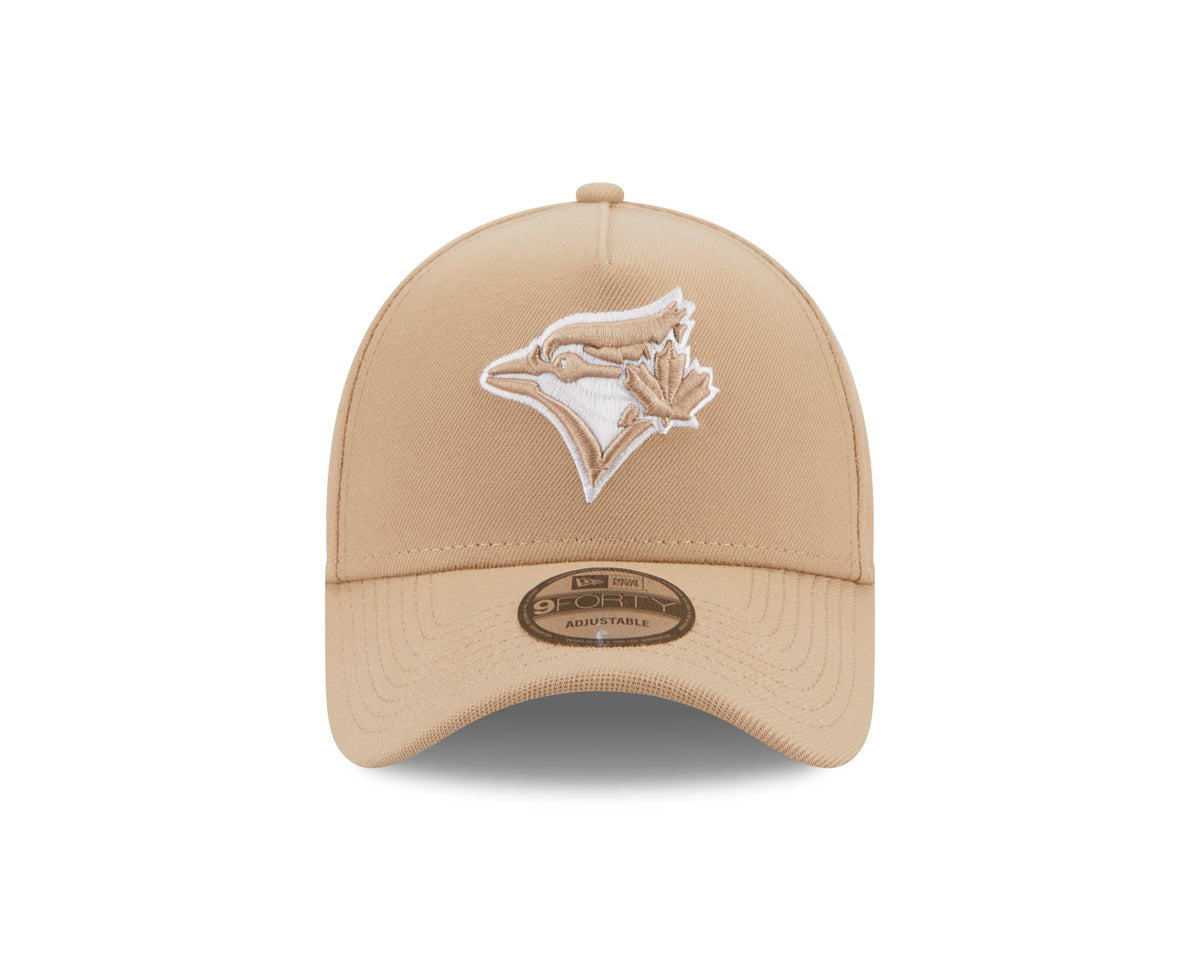 Toronto Blue Jays MLB New Era Men's Sand/White 9Forty A-Frame Snapback