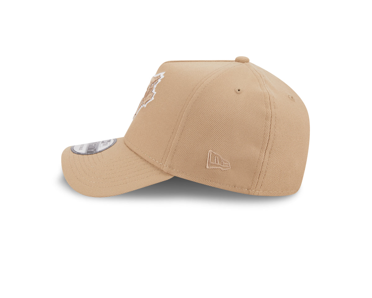 Toronto Blue Jays MLB New Era Men's Sand/White 9Forty A-Frame Snapback