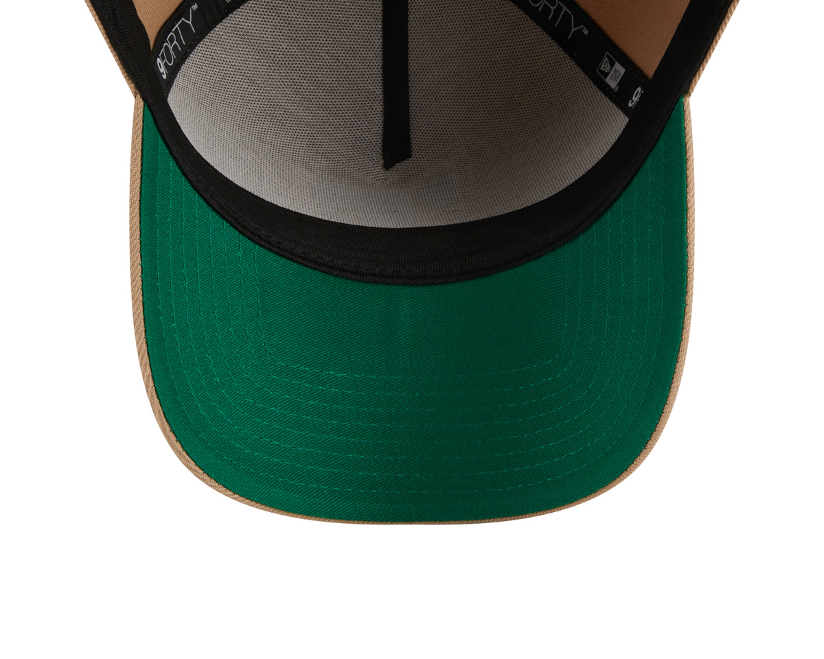 Toronto Blue Jays MLB New Era Men's Sand/White 9Forty A-Frame Snapback