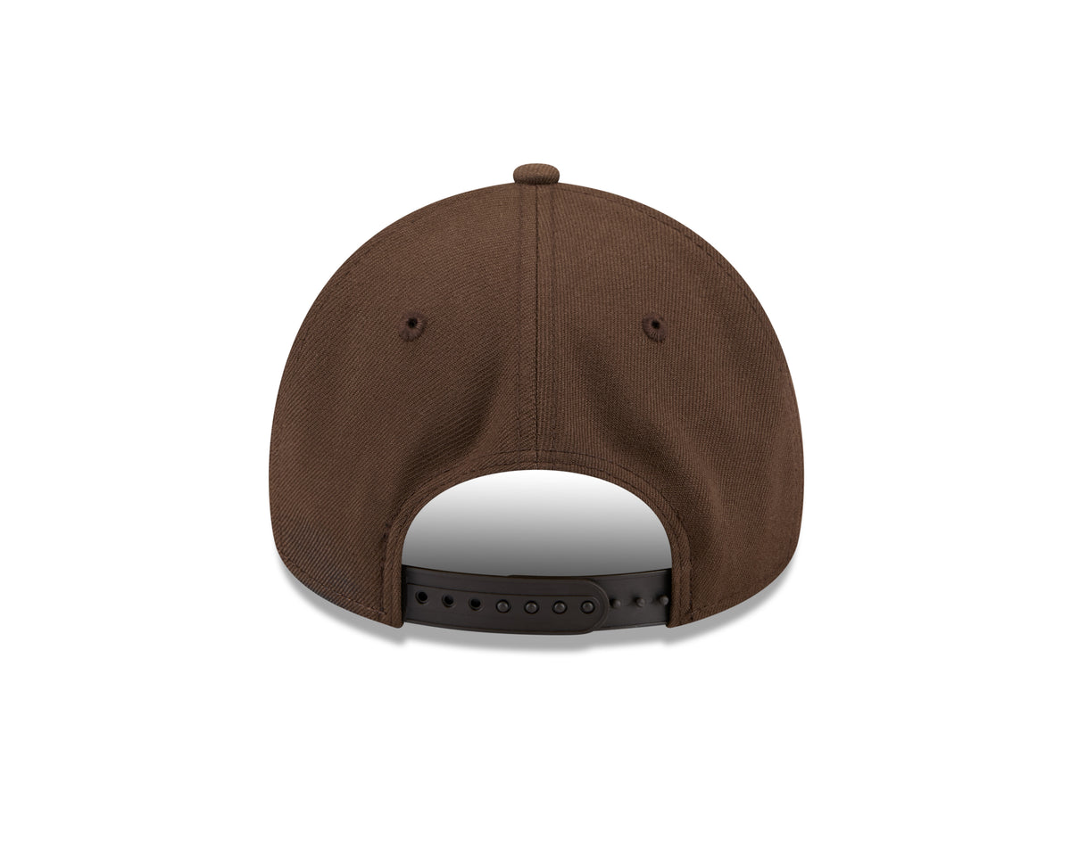 Toronto Blue Jays MLB New Era Men's Brown 9Forty A-Frame Snapback Hat