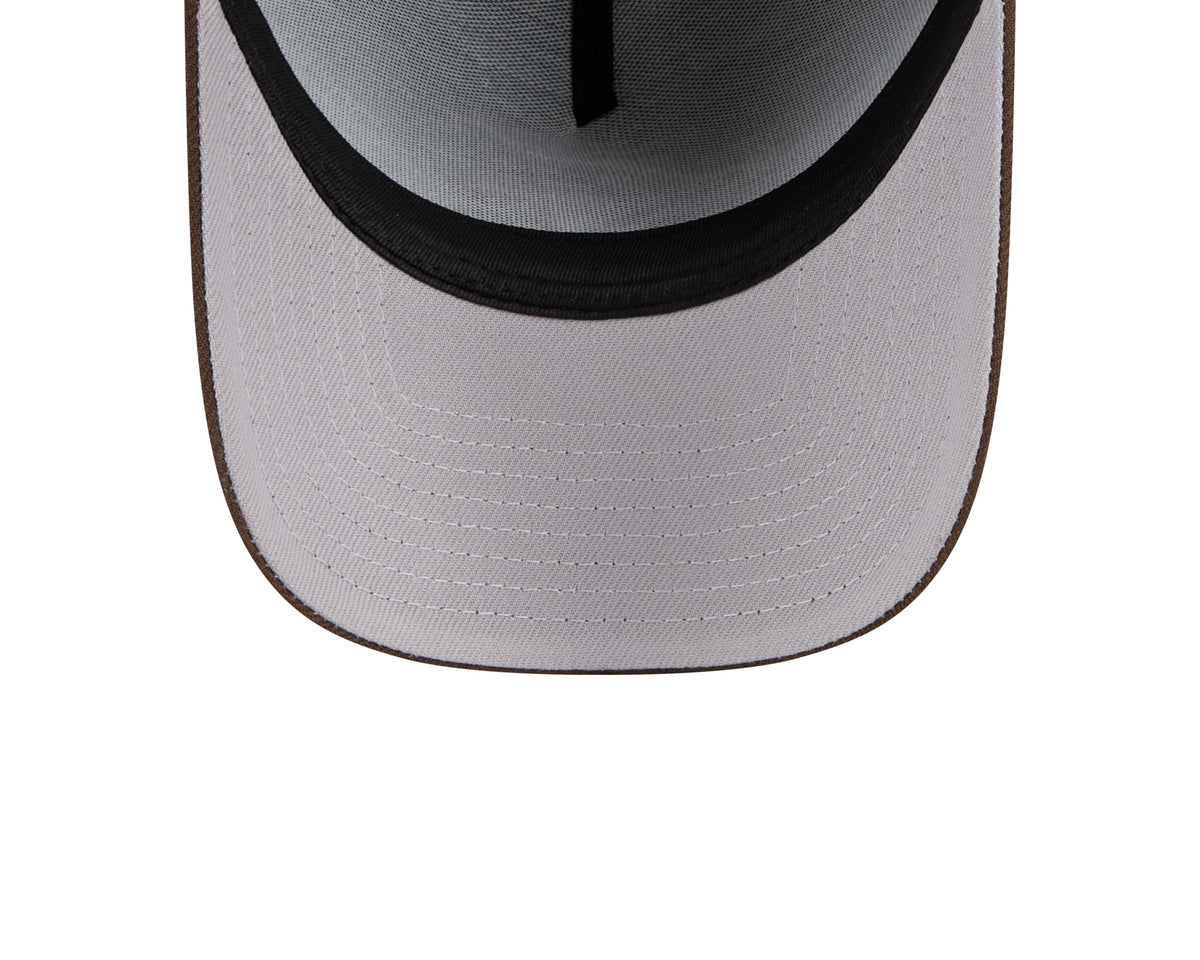 Toronto Blue Jays MLB New Era Men's Brown 9Forty A-Frame Snapback Hat