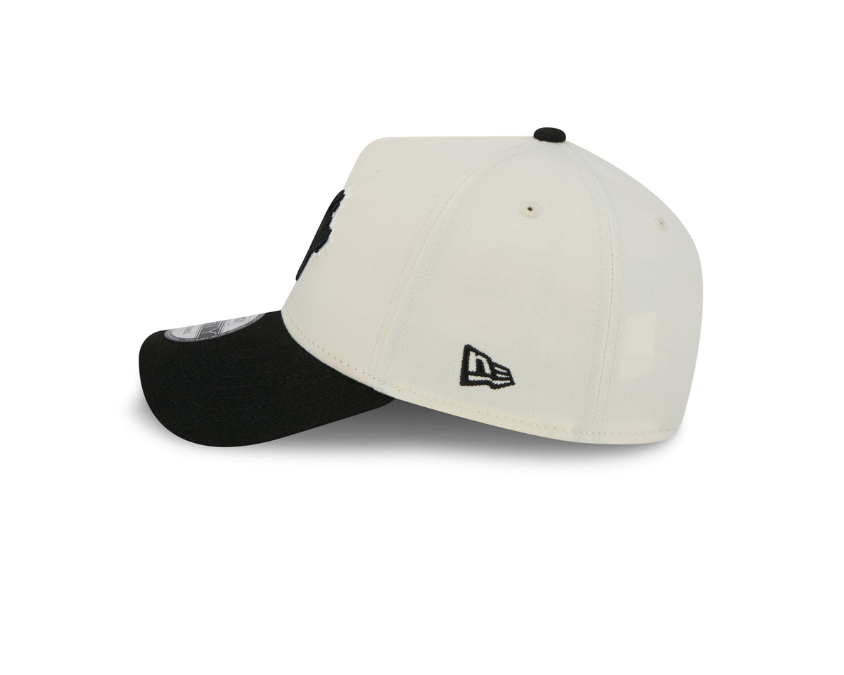 Toronto Blue Jays MLB New Era Men's Charcoal/Black 9Forty A-Frame Snapback Hat