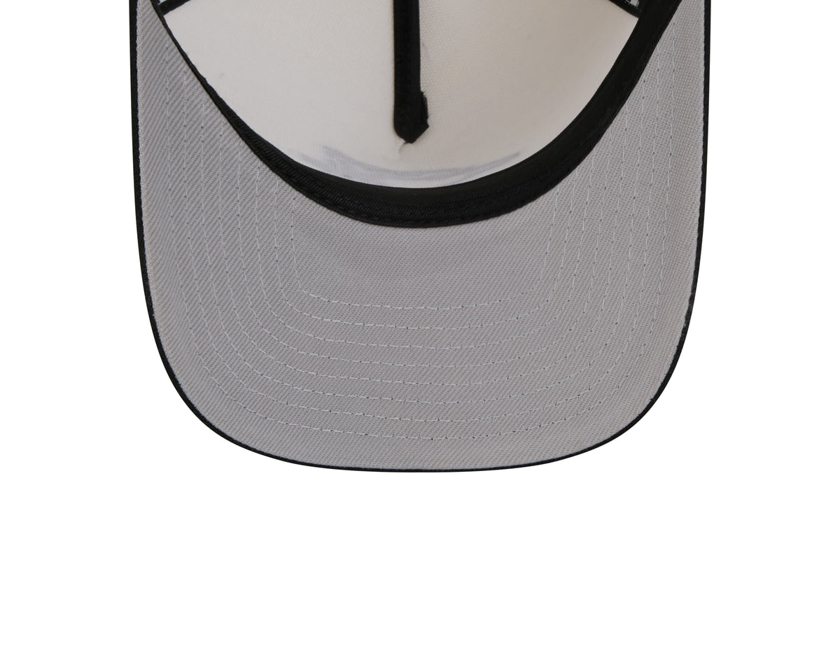 Toronto Blue Jays MLB New Era Men's Charcoal/Black 9Forty A-Frame Snapback Hat