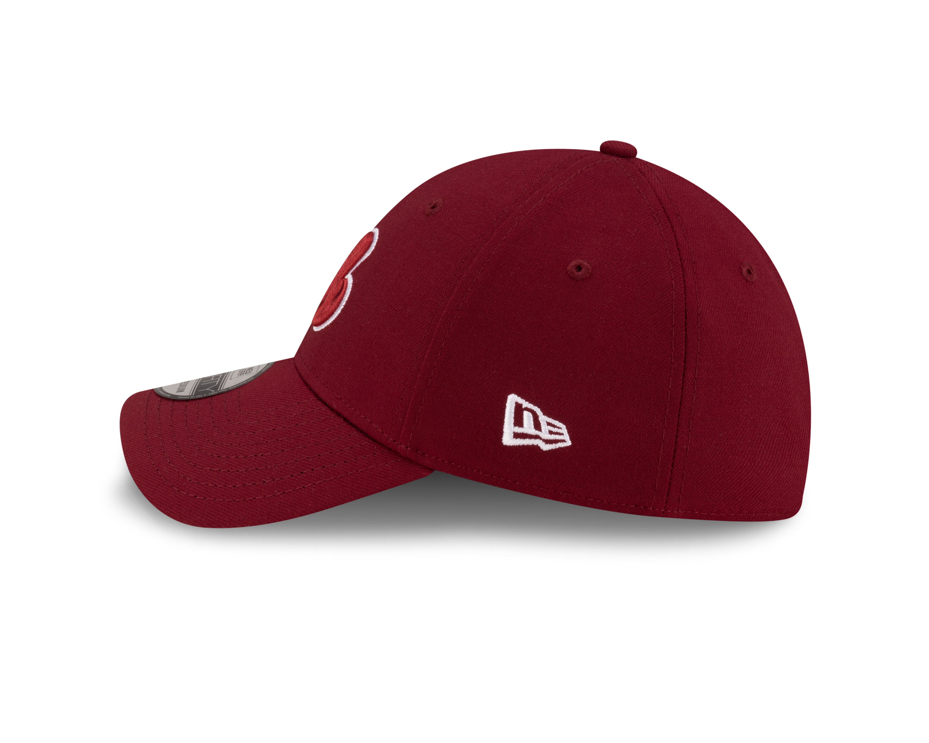 Montreal Expos MLB New Era Men's Maroon 39Thirty Team Classic Stretch Fit Hat