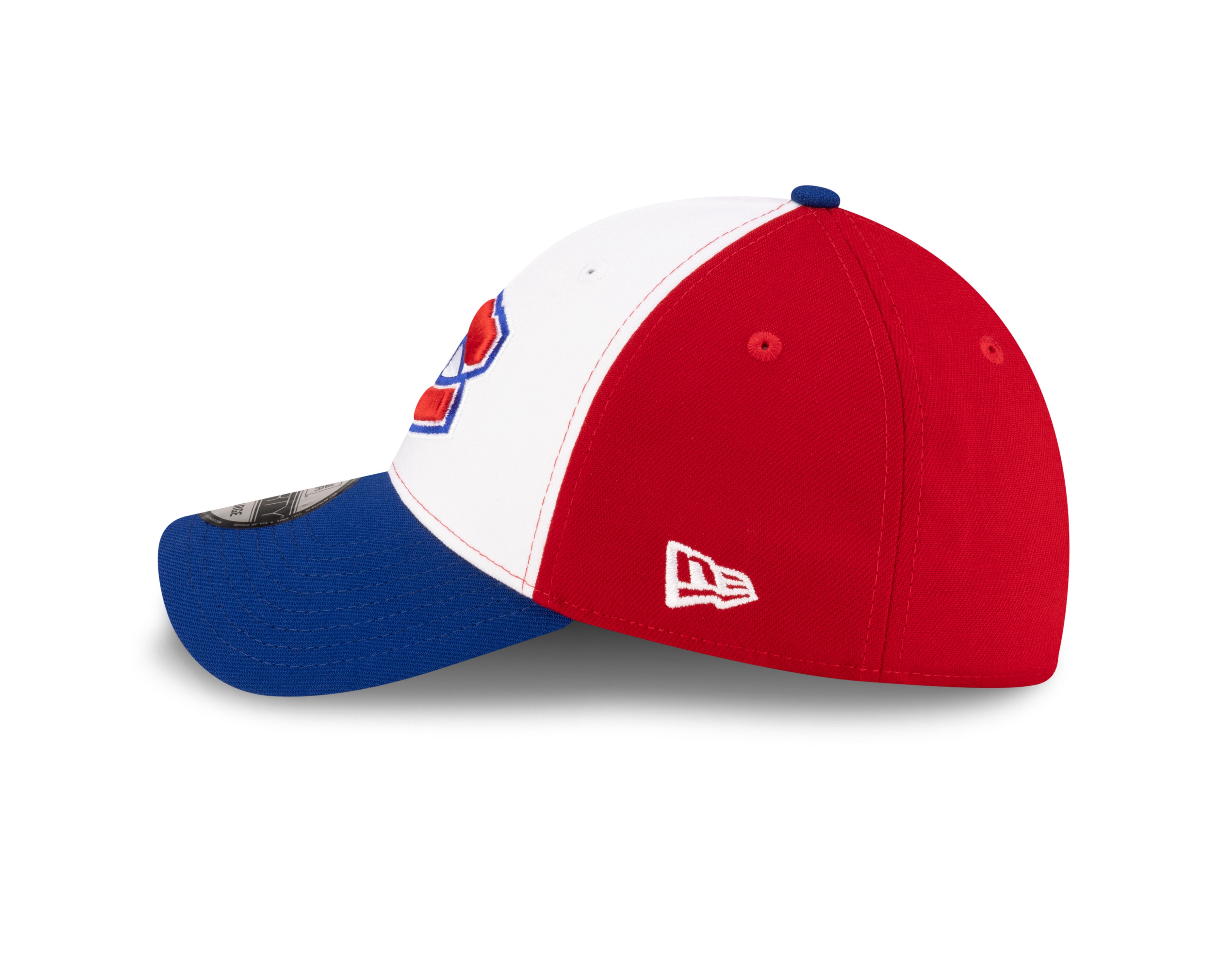 Montreal Canadiens NHL New Era Men's Tricolor 39Thirty Team Classic Stretch Fit Hat