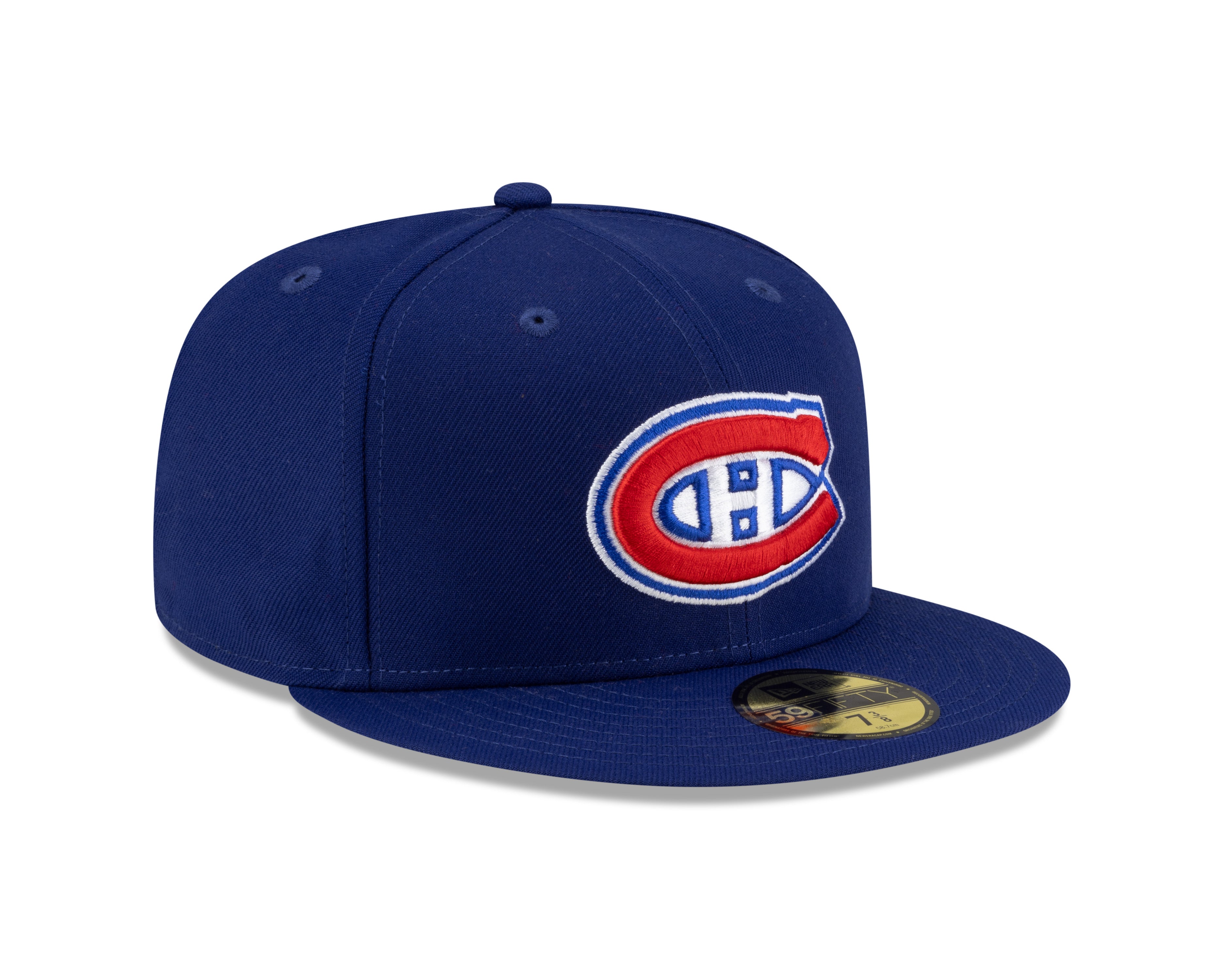 Montreal Canadiens NHL New Era Men's Royal Blue 59Fifty Fitted Hat