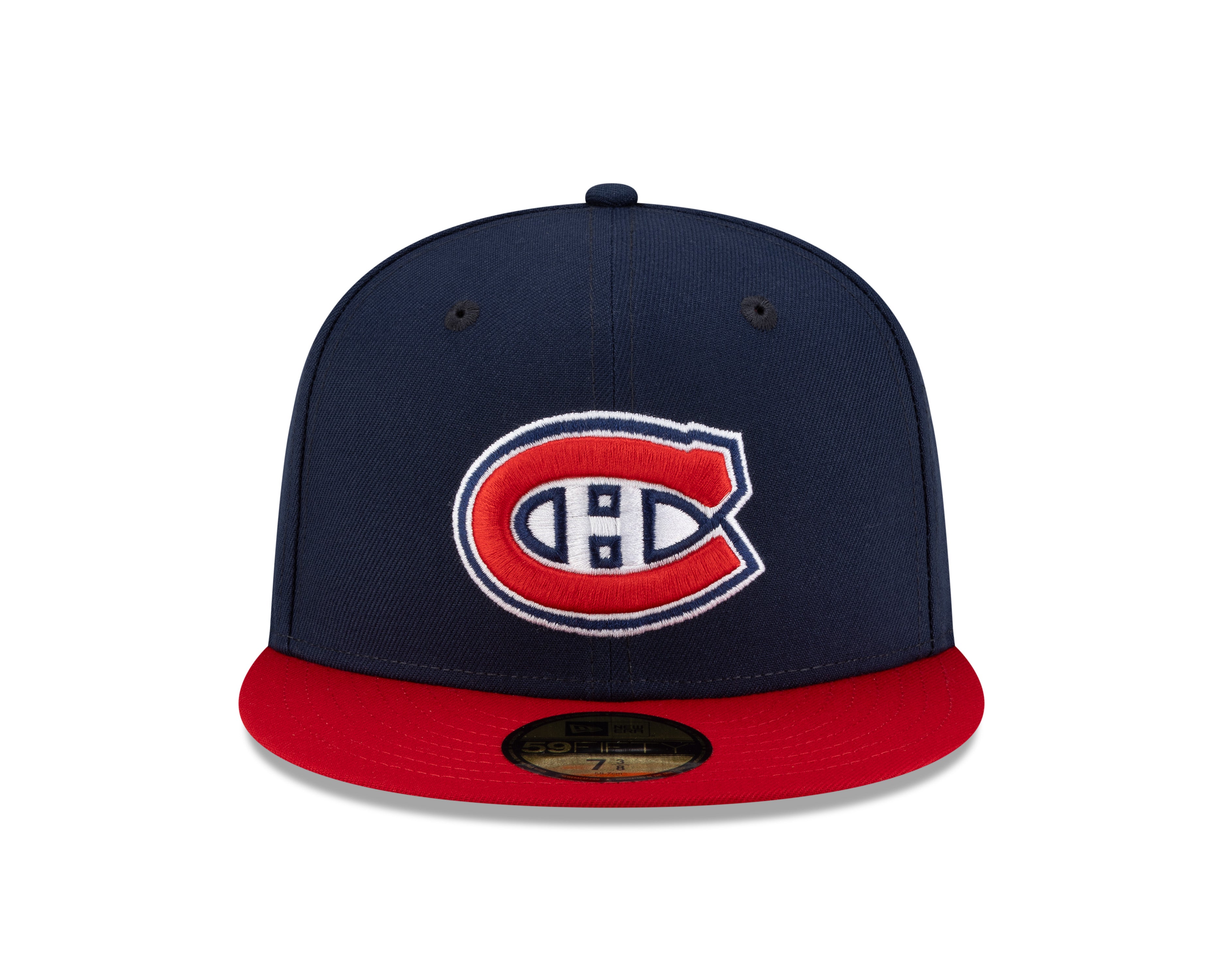 Montreal Canadiens NHL New Era Men's Navy/Red Two Tone 59Fifty Fitted Hat
