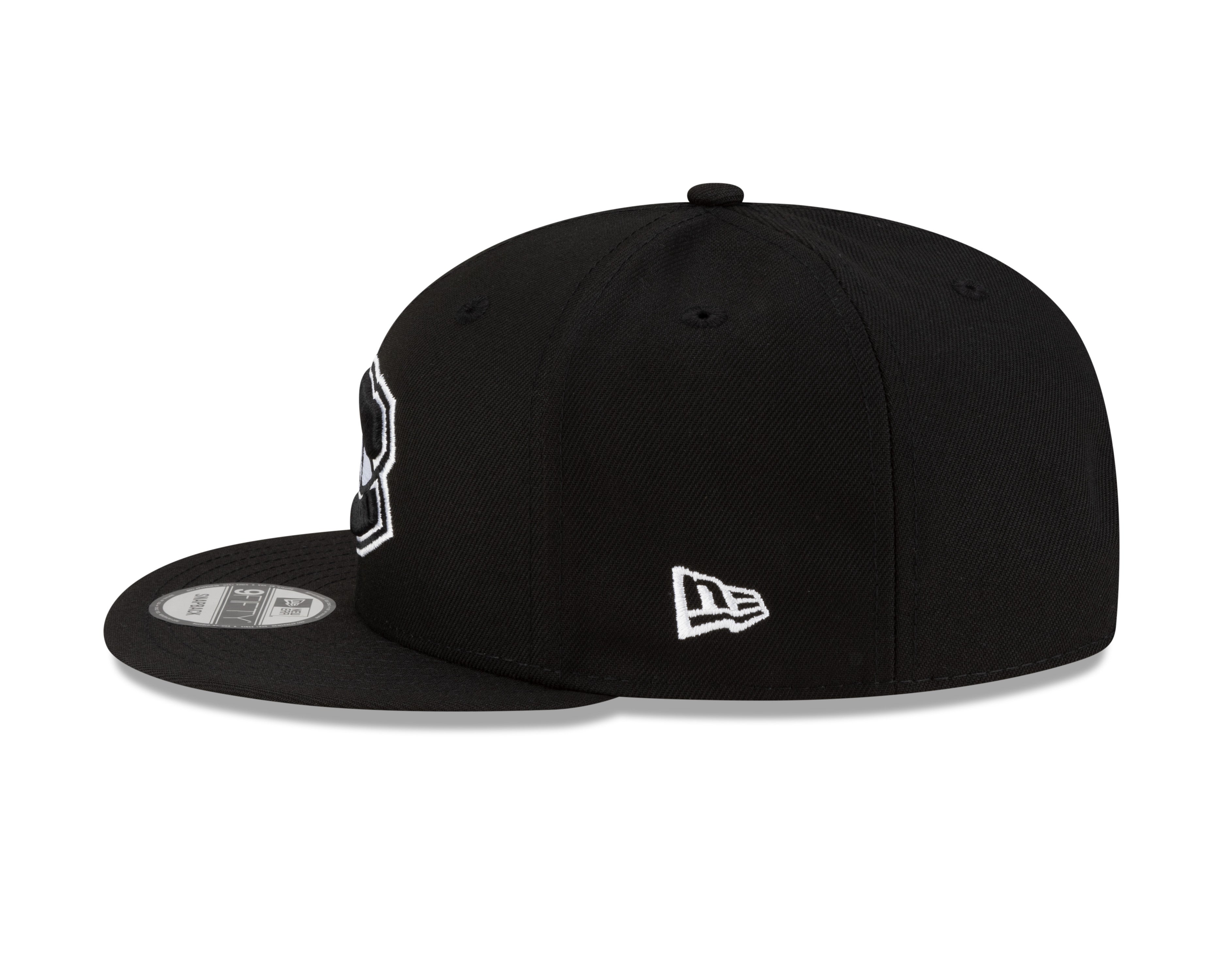 Montreal Canadiens NHL New Era Men's Black/White 9Fifty Basic Snapback