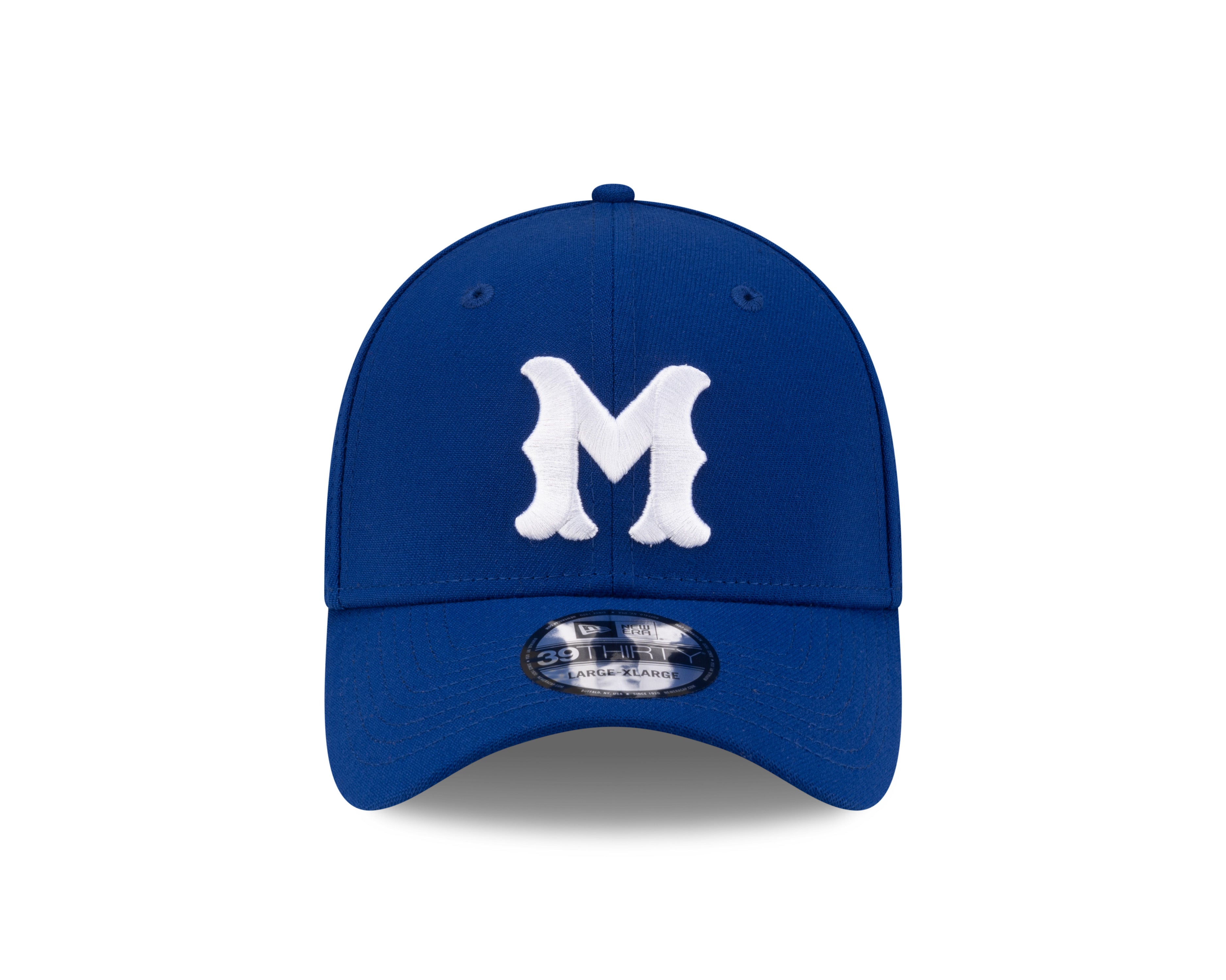Montreal Royals MiLB New Era Men's Royal Blue 39Thirty Stretch Fit Hat
