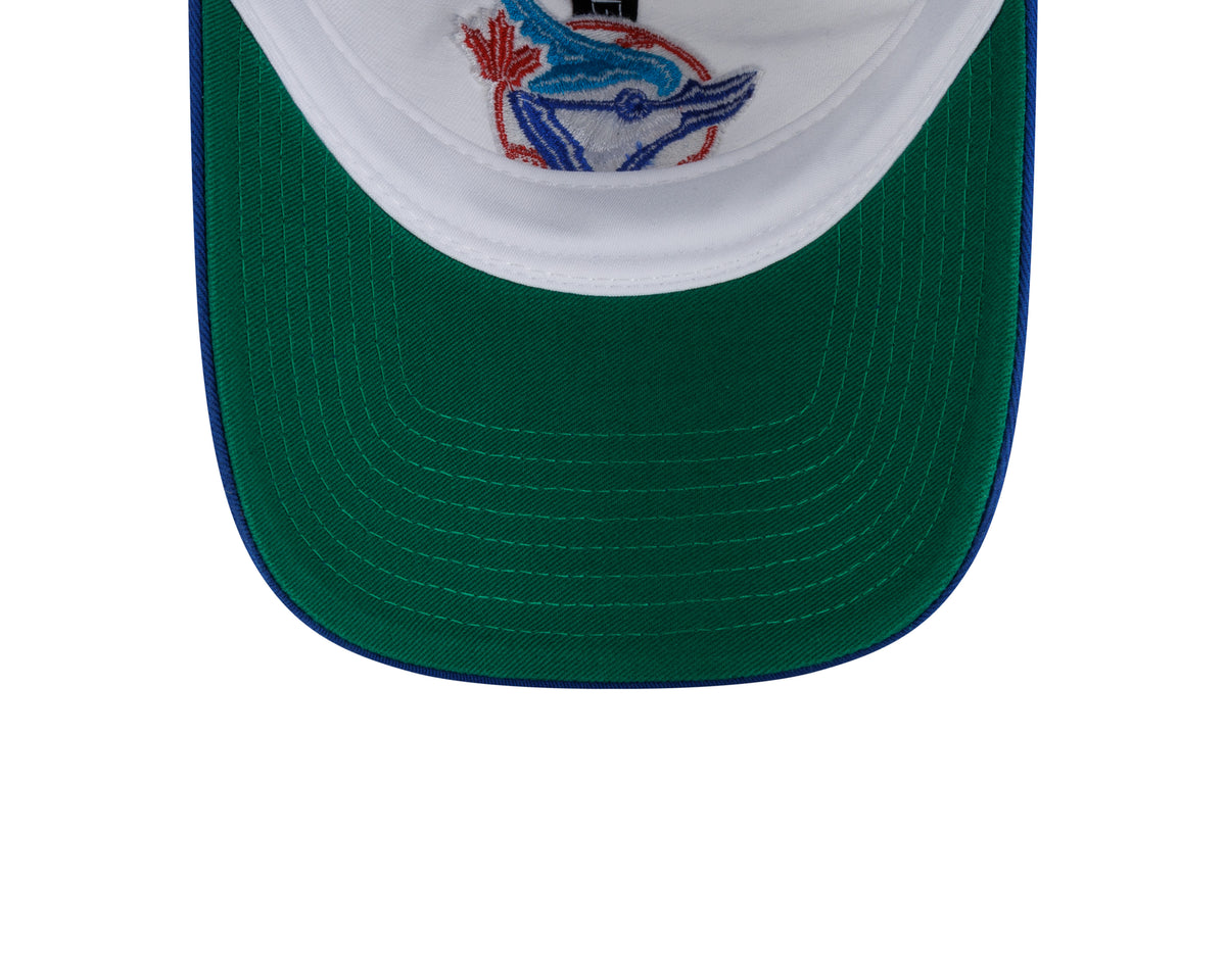 Toronto Blue Jays MLB New Era Men's Royal/White 9Twenty Cooperstown On Field Classic Adjustable Hat