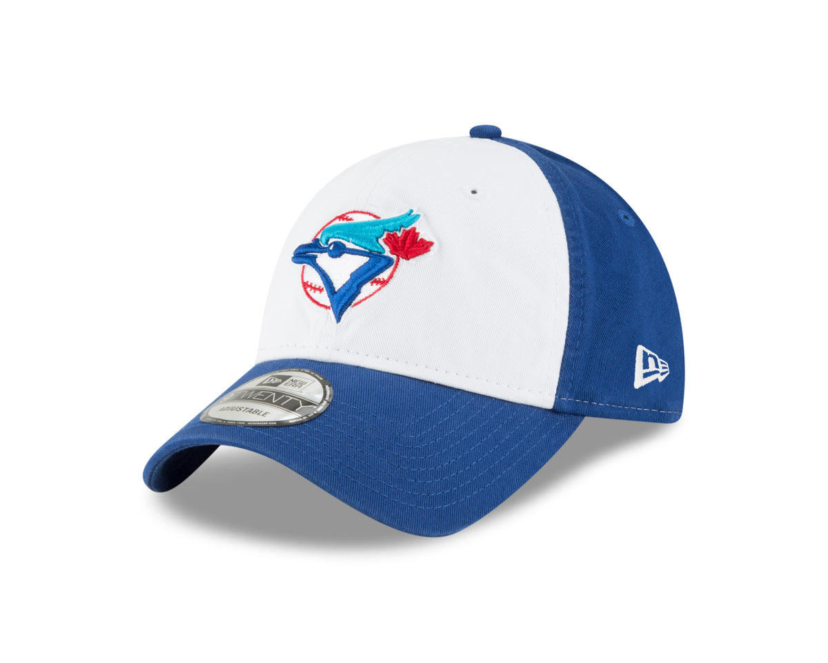 Toronto Blue Jays MLB New Era Men's Royal/White 9Twenty Cooperstown On Field Classic Adjustable Hat