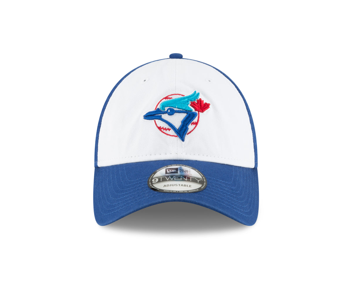Toronto Blue Jays MLB New Era Men's Royal/White 9Twenty Cooperstown On Field Classic Adjustable Hat
