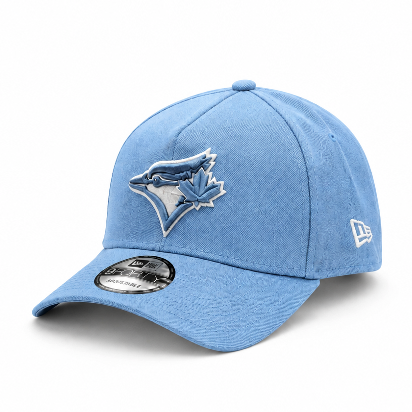 Toronto Blue Jays MLB New Era Men's Sky Blue 9Forty A-Frame Snapback Hat
