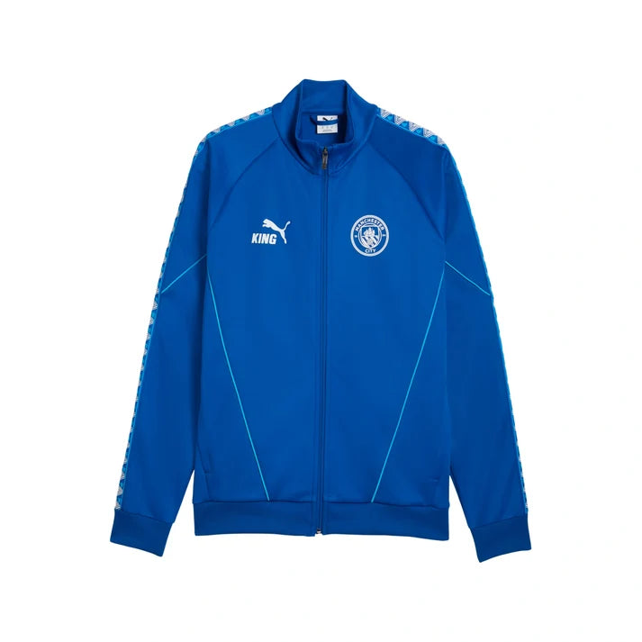 Manchester City FC EPL Puma Men's Speedy Blue 2026/27 King Anthem Jacket