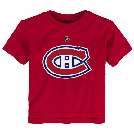 T-shirt rouge avec logo principal Outerstuff des Canadiens de Montréal de la LNH pour tout-petits