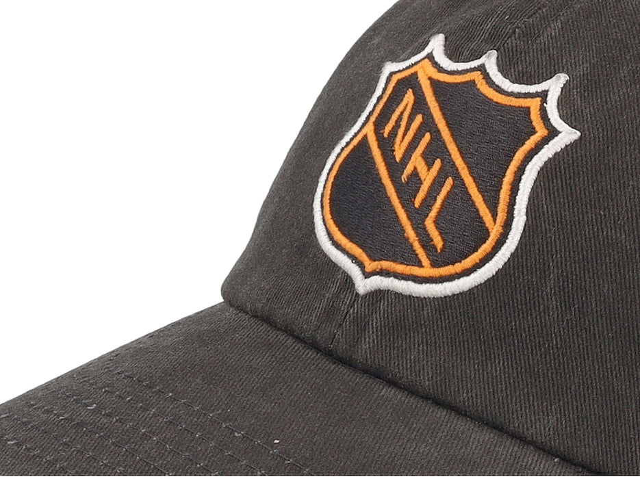 Original Six NHL American Needle Men's Grey New Raglan Adjustable Hat