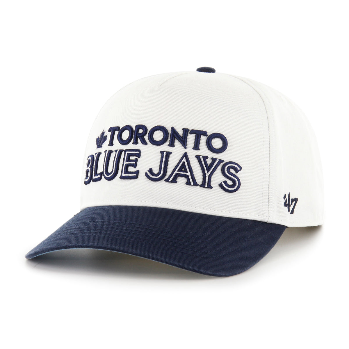 Toronto Blue Jays MLB 47 Brand Men's Double Header Script Shot Hitch A