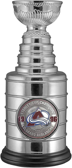 Colorado Avalanche NHL TSV 1996 Stanley Cup Champions 8" Replica Trophy