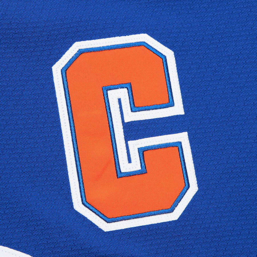 Wayne Gretzky Edmonton Oilers NHL Mitchell & Ness Men's Royal 1986/87 Power Play Authentic Jersey