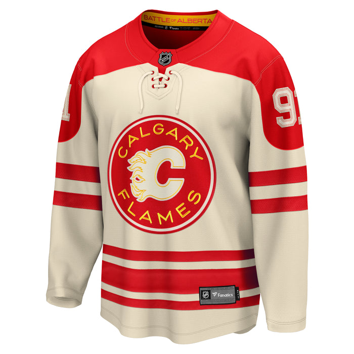 NHL Calgary Flames Fanatics Alternate Breakaway Replica Jersey - Just Sports