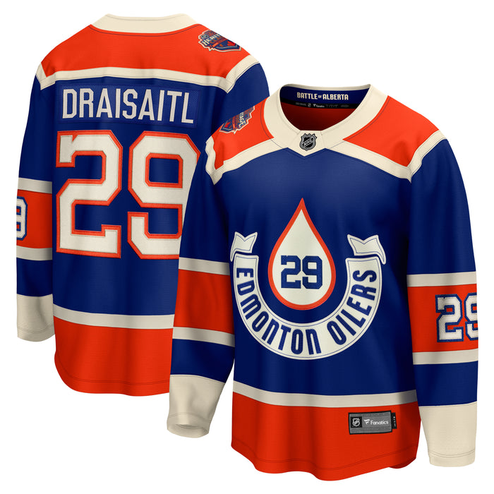 Youth Leon Draisaitl Edmonton Oilers Fanatics Branded Away