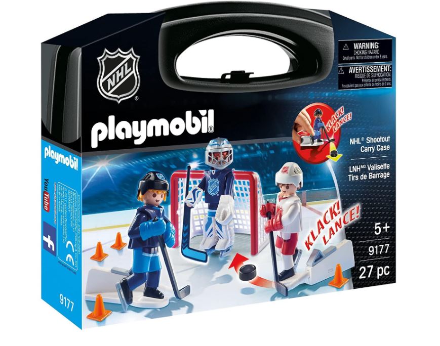 Mallette de transport Playmobil Shootout de la LNH