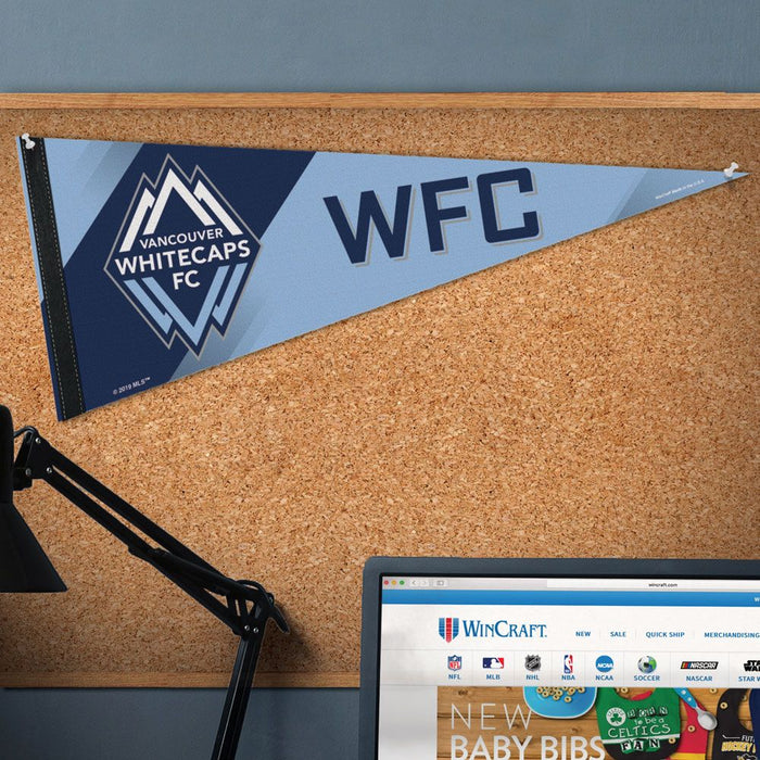 Vancouver Whitecaps FC MLS WinCraft 12"x30" Premium Pennant