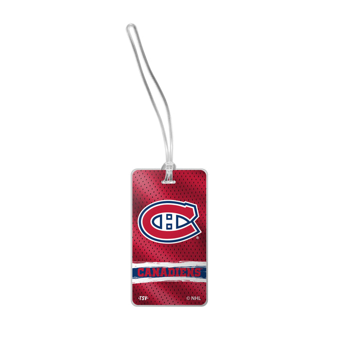 Montreal Canadiens NHL TSV Luggage ID Tag