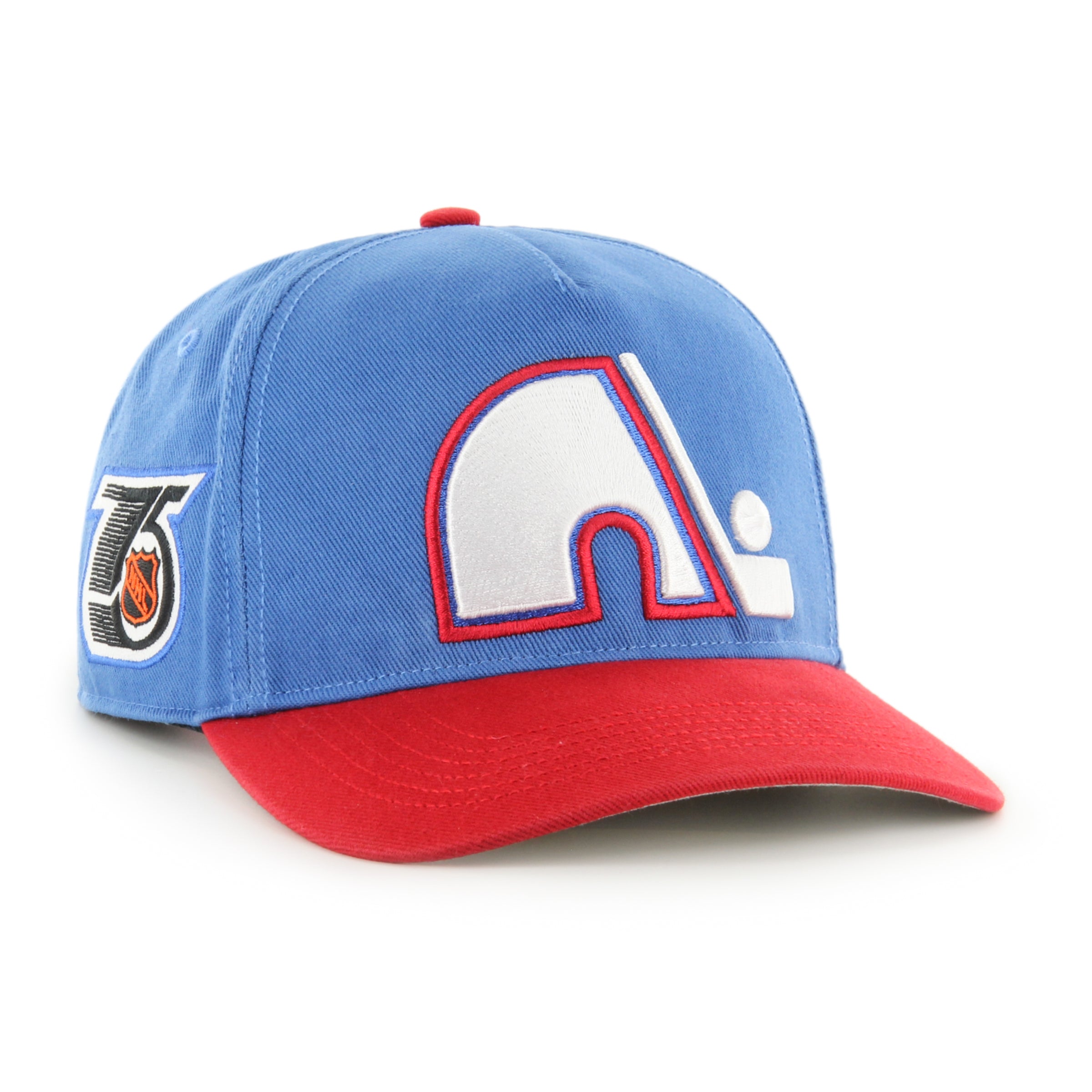 Nordiques de Québec NHL 47 Brand Casquette réglable bleu royal rétro avec attelage de gel pour hommes